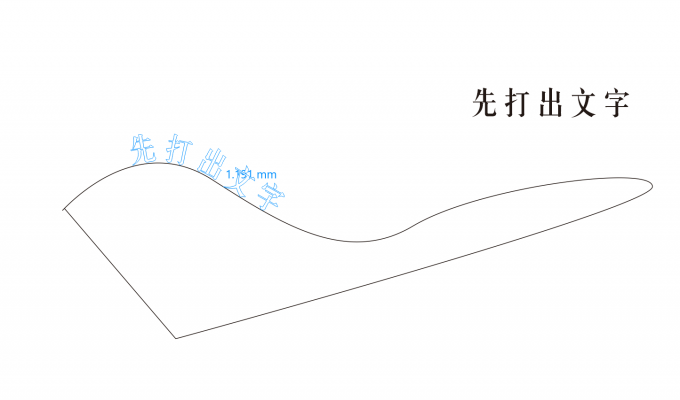 贴合路径
