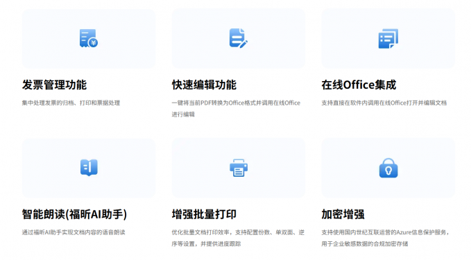 福昕高级PDF编辑器功能介绍