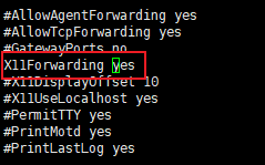 X11Forwarding开启