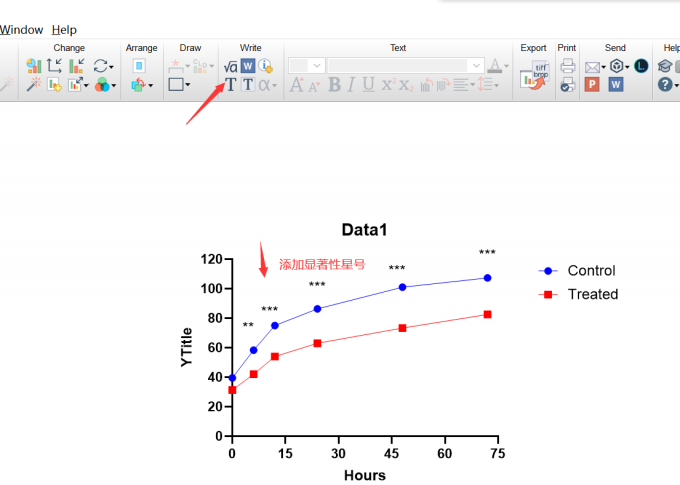 添加显著性星号