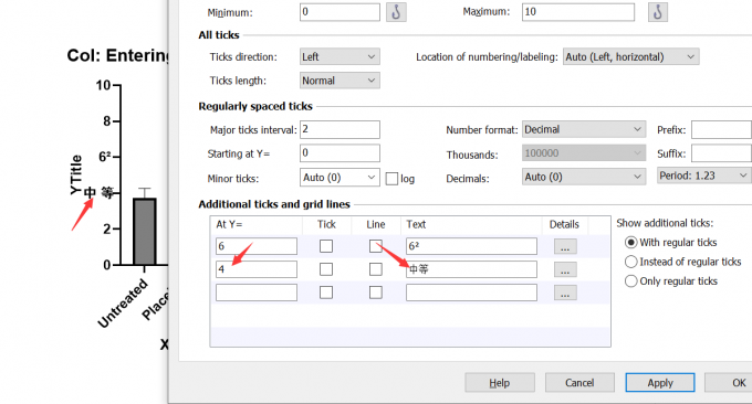 把数值换成等级格式