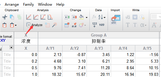 点击Analyze启动分析