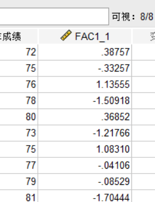 查看结果