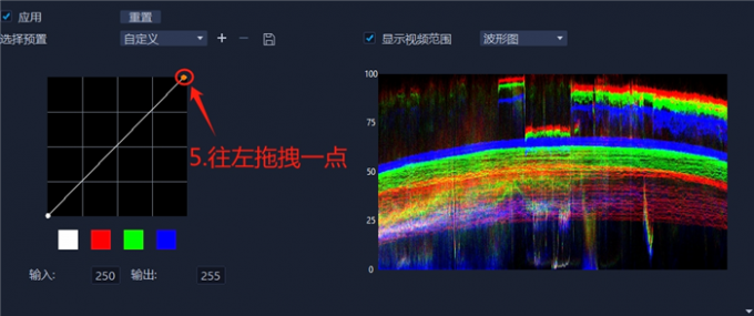 增加畫(huà)面白色信息