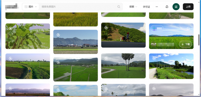 搜索无版权视频素材