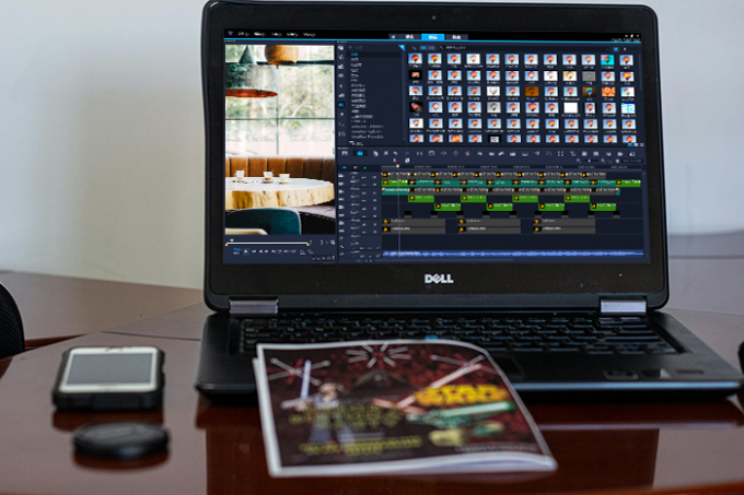 用会声会影剪辑抖音视频