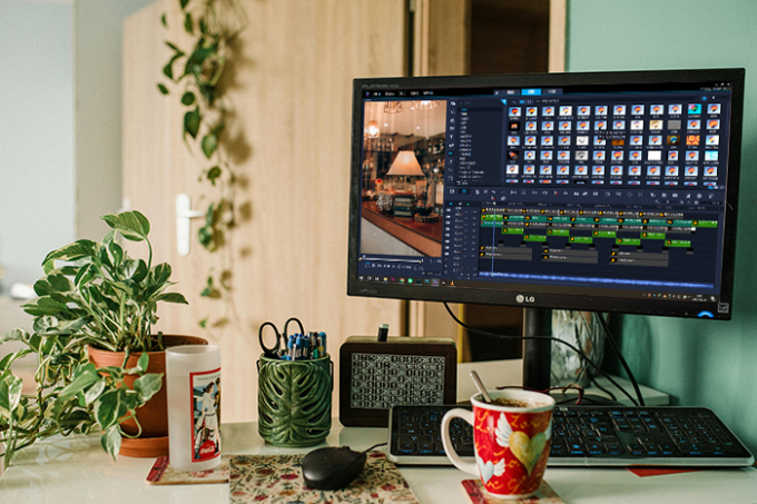 用会声会影剪辑小红书视频