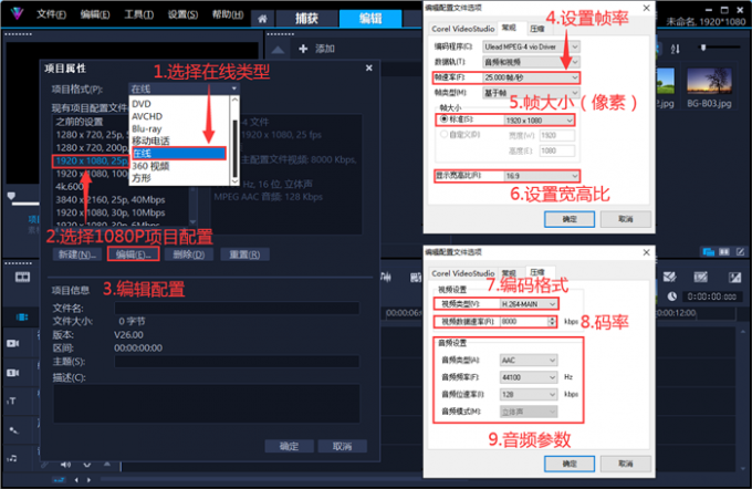 自定义项目配置