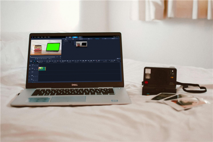 用会声会影抠绿幕