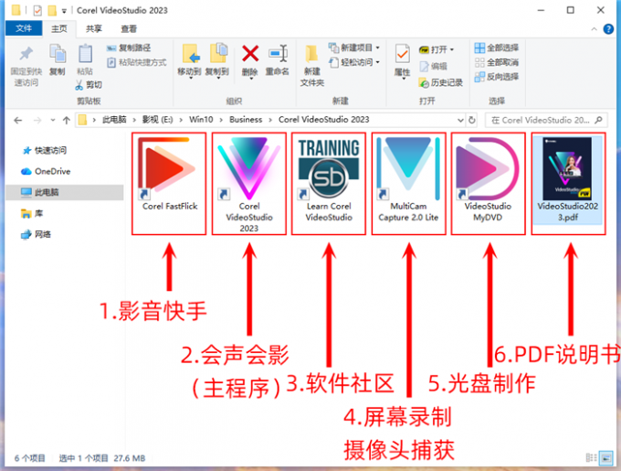会声会影全家桶内容