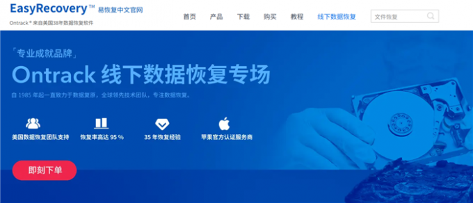 Ontrack线下恢复专场