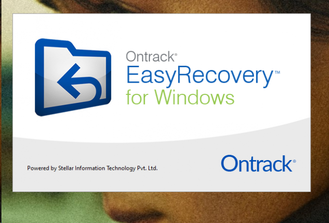 打开EasyRecovery数据恢复软件