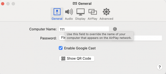 设置投屏电脑名称
