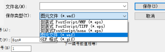 保存类型