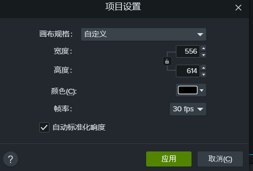 项目设置