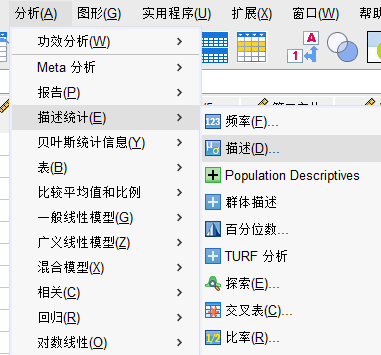 描述分析