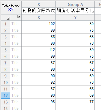 输入数据
