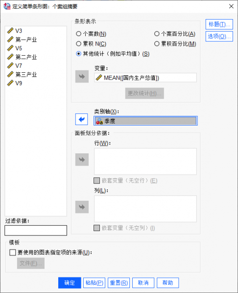 个案组摘要设置