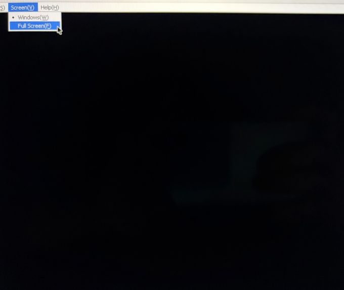 将游戏切换为全屏幕模式