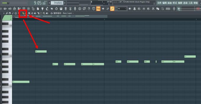输入音符