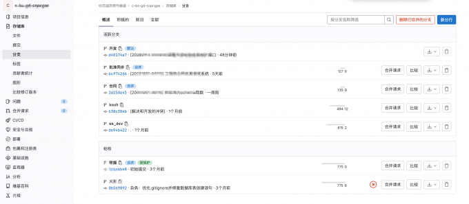代码分支