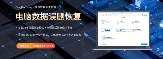 数据恢复软件EasyRecovery