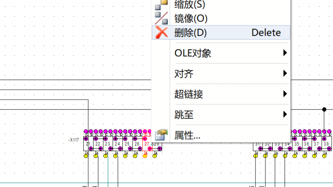 选中【元件】,然后点击【删除】