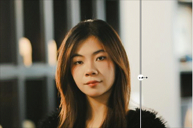 口红颜色减淡前后效果