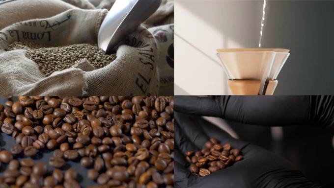 咖啡豆制作