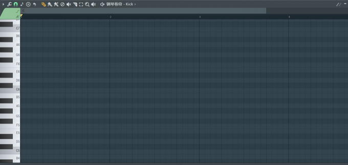 FL Studio钢琴卷帘