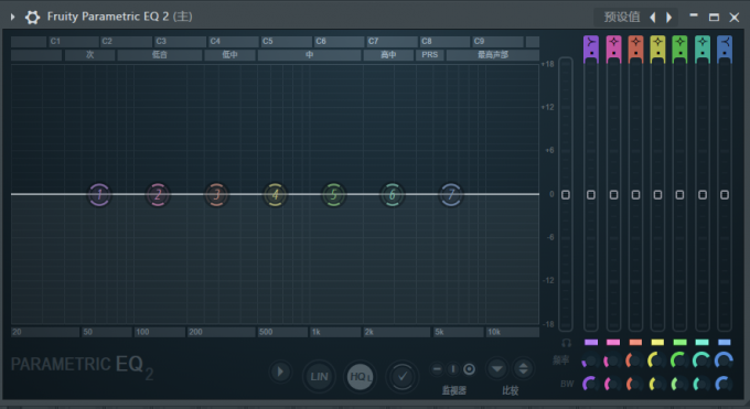 Fruity Parametric EQ2插件
