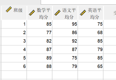 示例数据