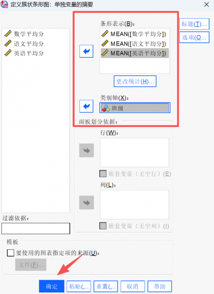 单独变量摘要