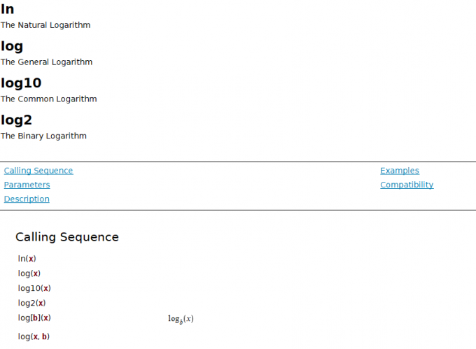 指数与对数运算符