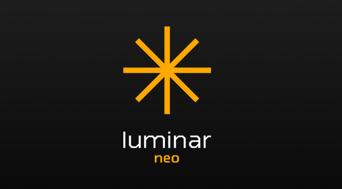 Luminar Neo启动页