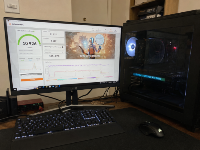 使用3DMark跑分