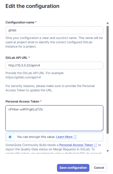 获取Gitlab token