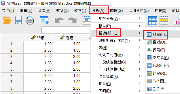 频率分析