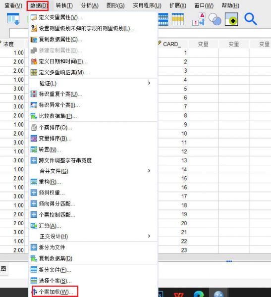 个案加权