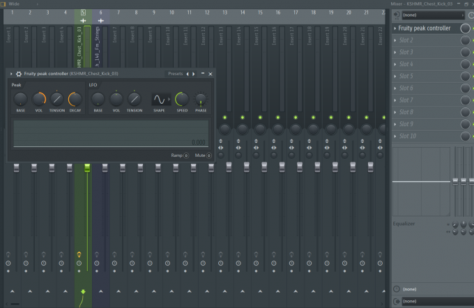 FL Studio混音台