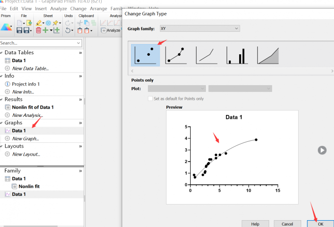 生成平滑曲线图
