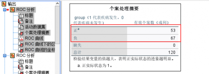 查看个案处理摘要