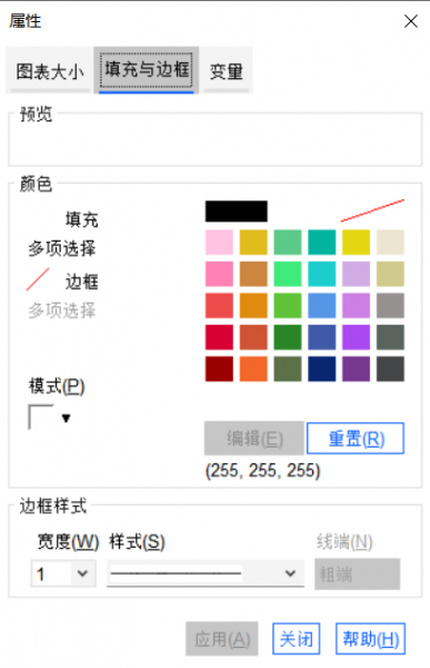 调整图表属性