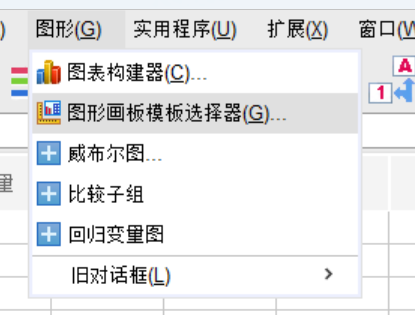 打开图表构建器