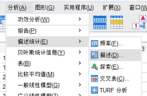 选择描述