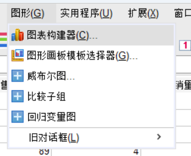 选择图表构建器