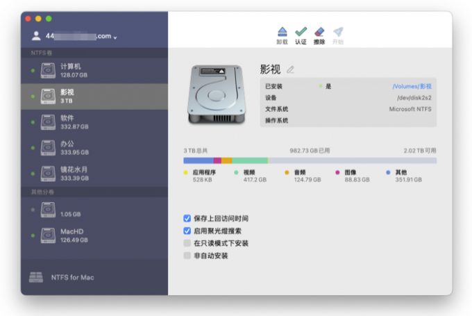 Paragon NTFS for Mac