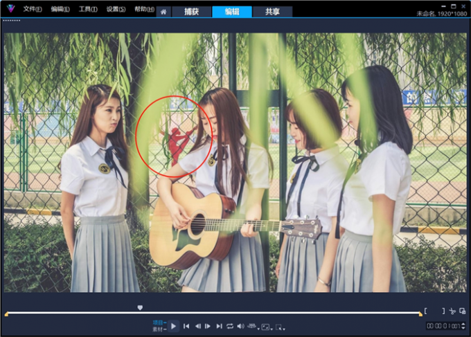 想要去除画面中的杂色