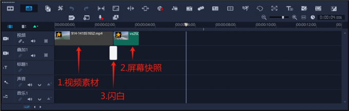 剪辑定格的基本结构