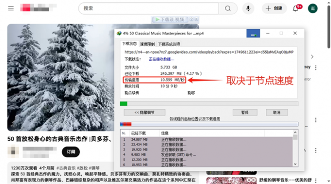 任务速度受代理节点影响